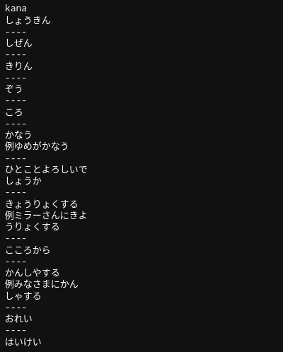 Japanese to Mongolian Dictionary Parser